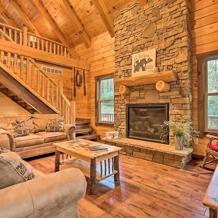 Serenity Now Cabin With Fire Pit And Game Room! Logan Exterior photo