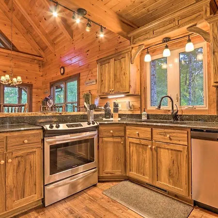Serenity Now Cabin With Fire Pit And Game Room! Logan Exterior photo