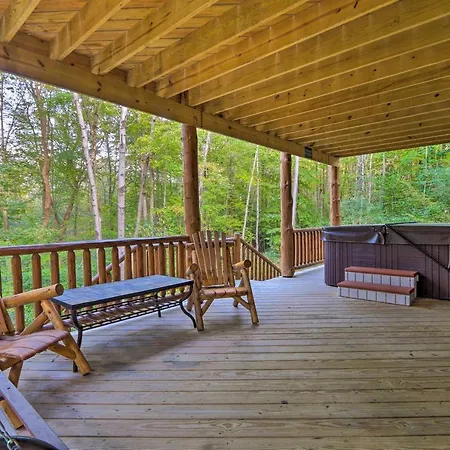 Serenity Now Cabin With Fire Pit And Game Room! Logan Exterior photo
